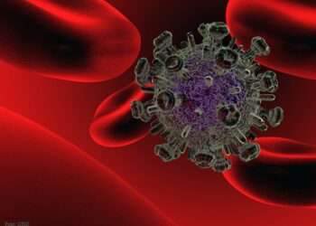 Archivo - Imagen de recurso de la recreación del virus del VIH.CSIC - Archivo