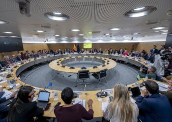 La vicepresidenta primera y ministra de Hacienda, María Jesús Montero, durante la reunión del Consejo de Política Fiscal y Financiera (CPFF), en el Ministerio de Hacienda, a 17 de noviembre de 2025, en Madrid (España). Alberto Ortega - Europa Press