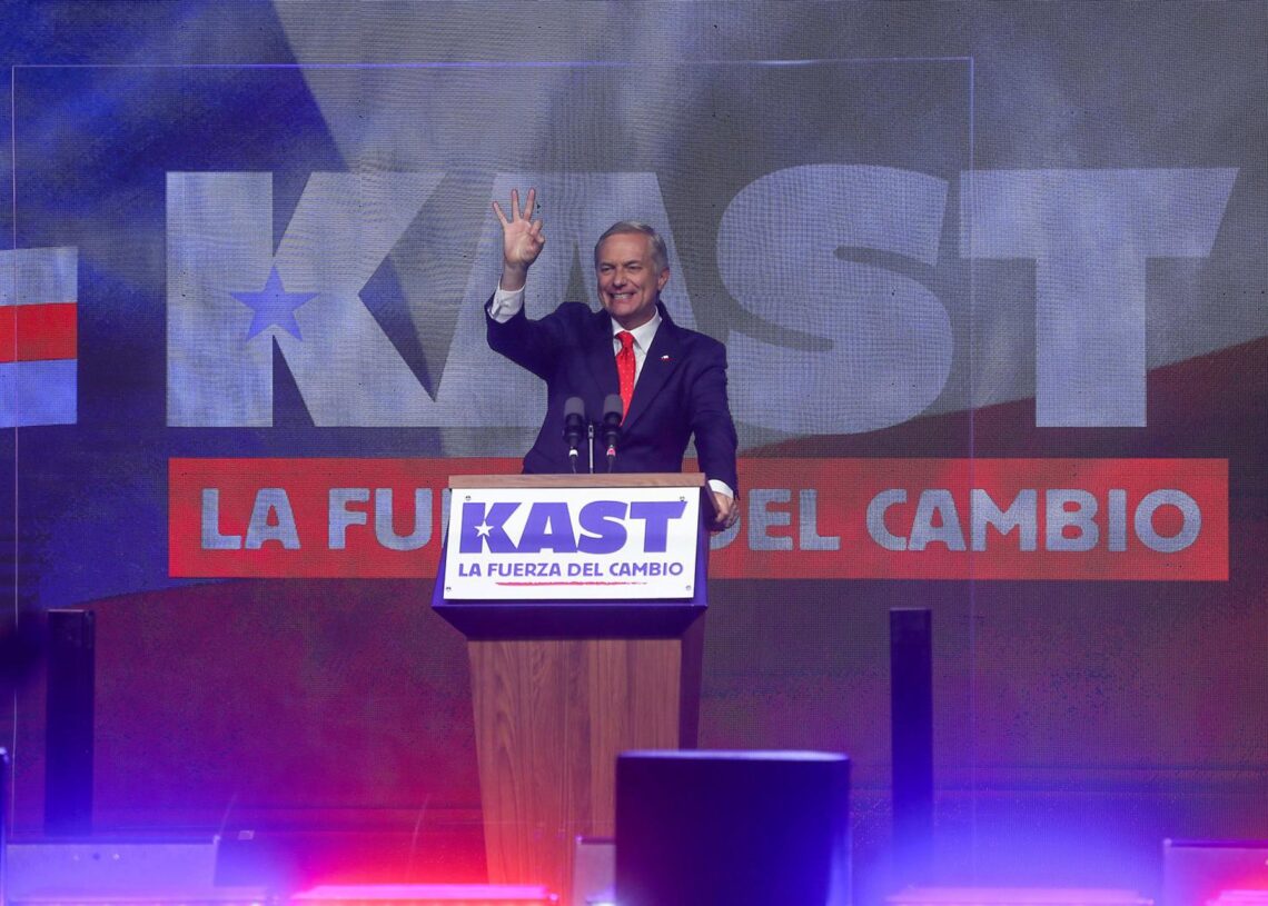El candidato presidencial chileno José Antonio KastEuropa Press/Contacto/Zhu Yubo