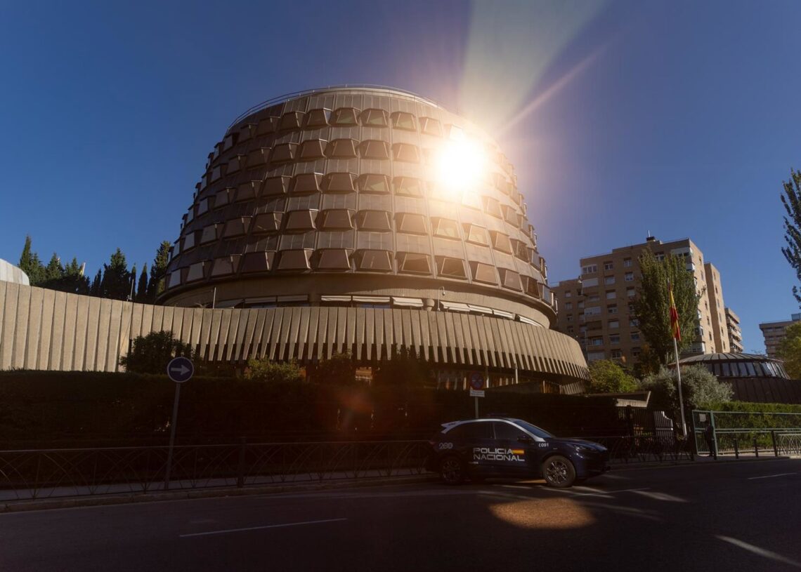 Archivo - Fachada de la sede del Tribunal Constitucional de España, a 26 de septiembre de 2025, en Madrid (España).Eduardo Parra - Europa Press - Archivo