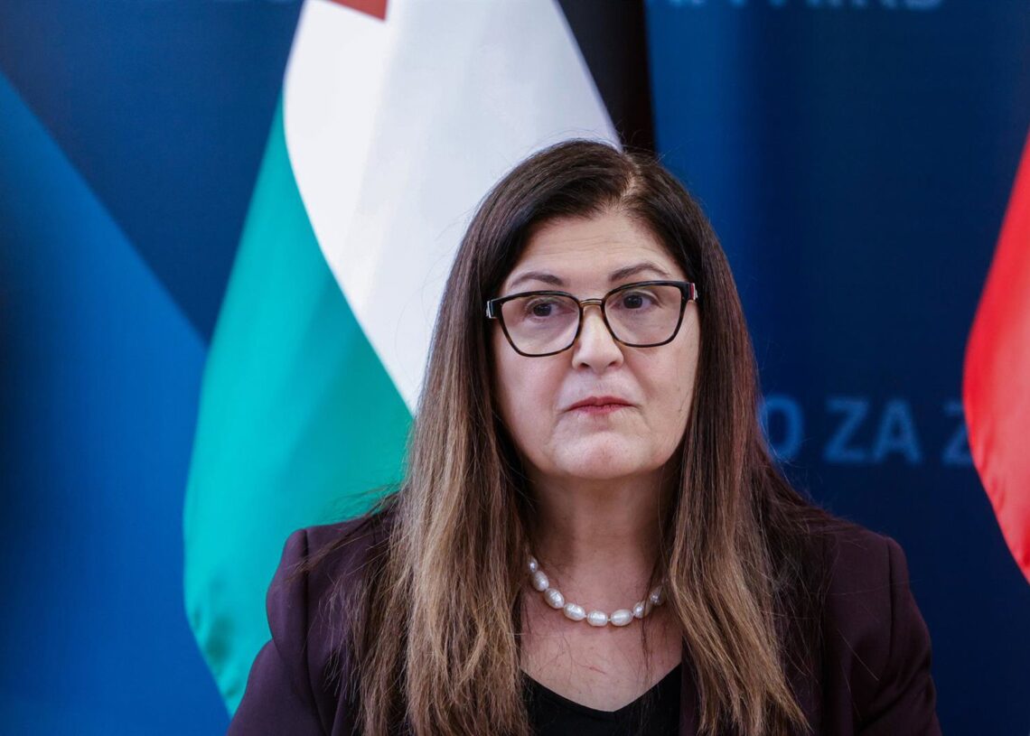 Archivo - Imagen de archivo de la ministra de Exteriores palestina, Varsen Aghabekian ShahinEuropa Press/Contacto/Luka Dakskobler - Archivo