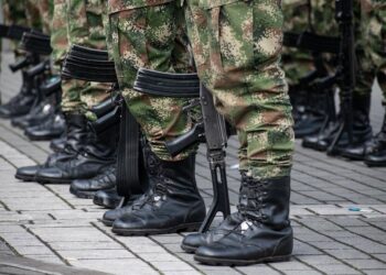 Archivo - Soldados colombianos forman filasEuropa Press/Contacto/Camilo Erasso - Archivo