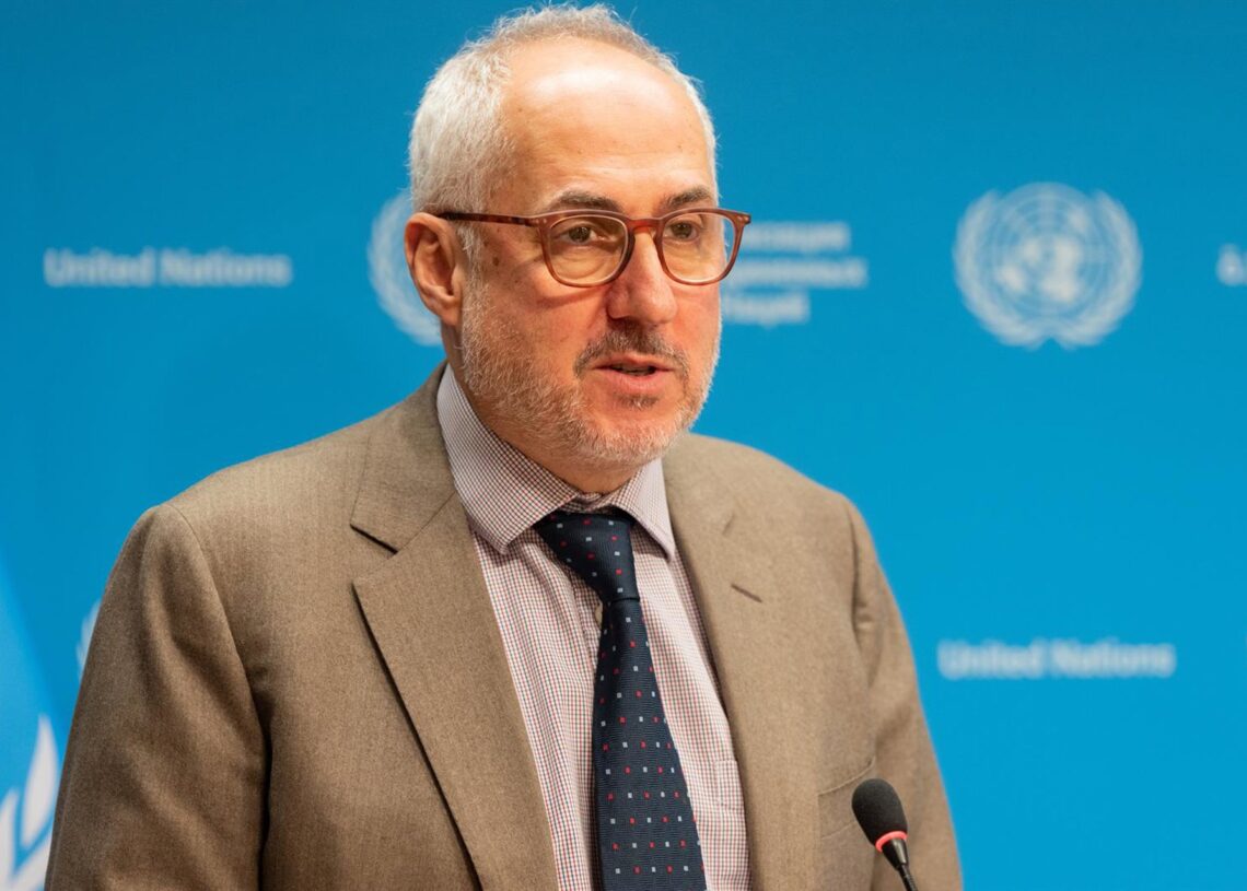 El portavoz de la Secretaría General de Naciones Unidas, Stéphane DujarricEuropa Press/Contacto/Lev Radin