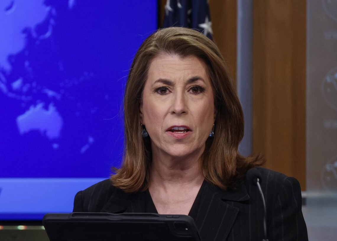 Archivo - La portavoz del Departamento de Estado de EEUU, Tammy Bruce Mehmet Eser/ZUMA Press Wire/dpa - Archivo