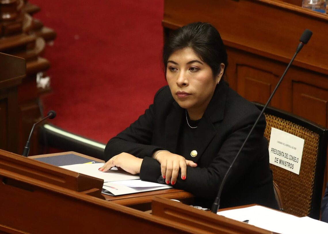 Archivo - Bettsy Chávez.Europa Press/Contacto/El Comercio - Archivo