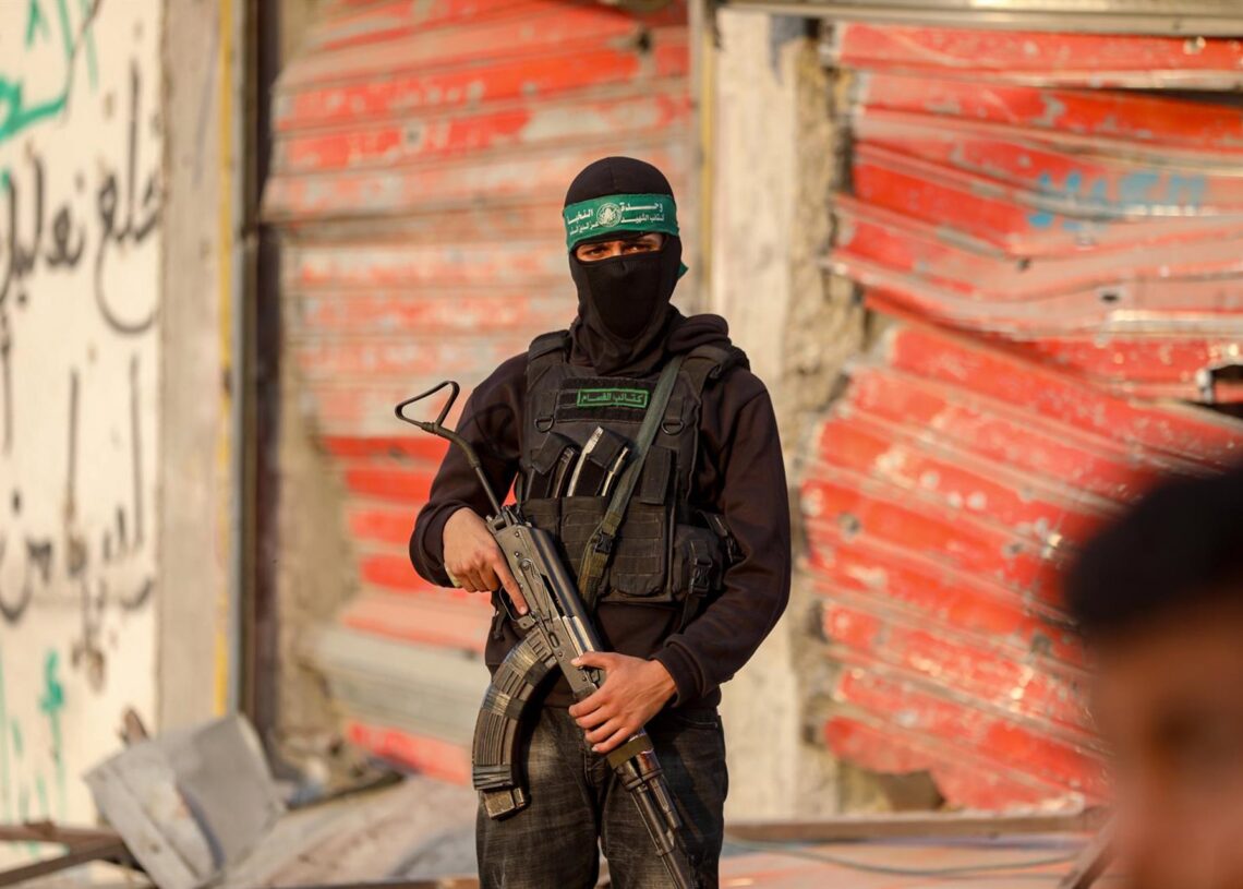 Miliciano de Hamás.Europa Press/Contacto/Omar Ashtawy