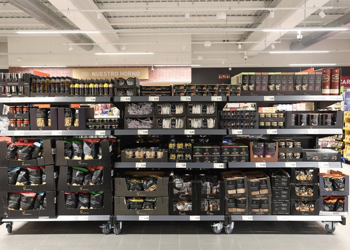 Lineal de la gama Special en los supermercados de AldiALDI