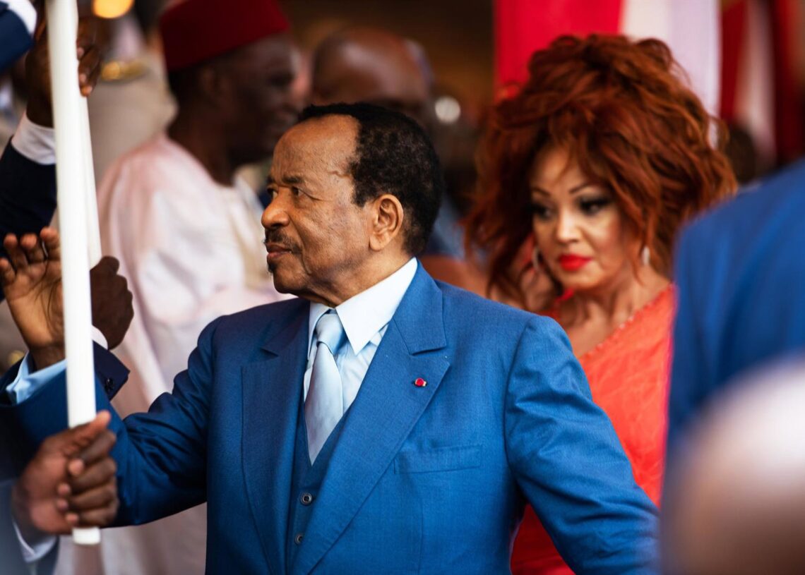 Archivo - El presidente de Camerún, Paul Biya, durante un acto de Yaundé (archivo)Europa Press/Contacto/Kepseu - Archivo