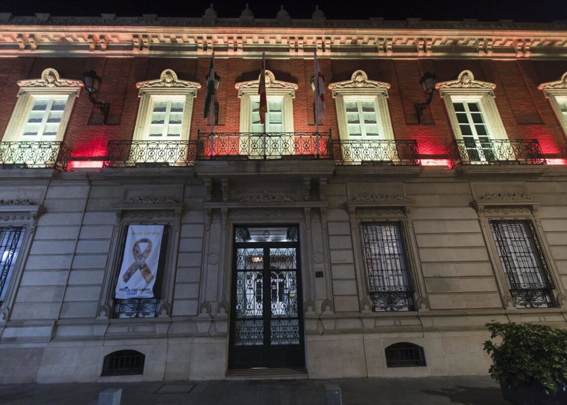 Archivo - Fachada Palacio Provincial de la Diputación de Almería.DIPUTACIÓN DE ALMERÍA - Archivo