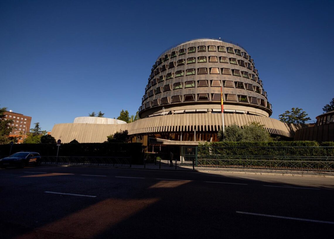 Archivo - Fachada de la sede del Tribunal Constitucional Eduardo Parra - Europa Press - Archivo
