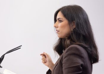 Archivo - La portavoz de VOX en el Congreso, Pepa Millán, durante una rueda de prensa, previa a la Junta de Portavoces, en el CongresoEduardo Parra - Europa Press - Archivo