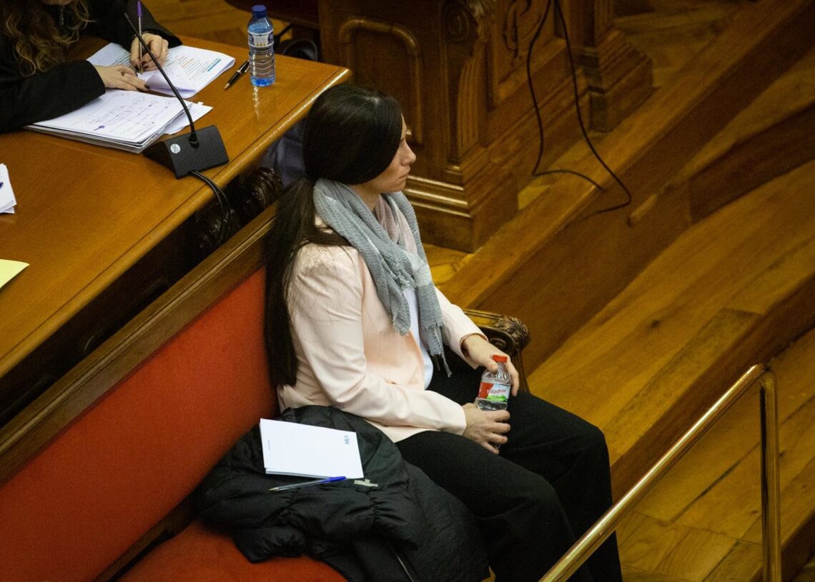 Archivo - La acusada Rosa Peral de 36 años, agente de la Guardia Urbana y novia del fallecido Pedro sentada en el banquilloDavid Zorrakino - Europa Press - Archivo