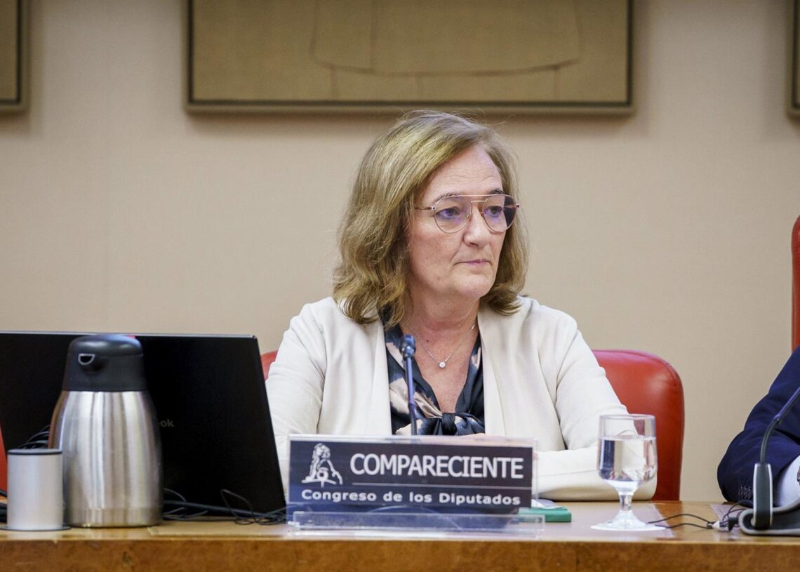 Archivo - La presidenta de la Autoridad Independiente de Responsabilidad Fiscal (AIReF), Cristina Herrero.A. Pérez Meca - Europa Press - Archivo