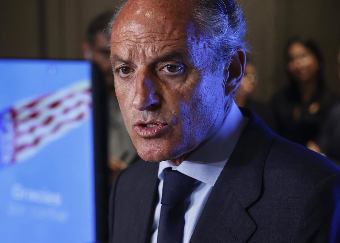 Archivo - El expresidente de la Generalitat Francisco CampsRober Solsona - Europa Press - Archivo