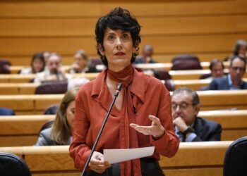 Archivo - La ministra de Inclusión, Seguridad Social y Migraciones de España, Elma Saiz.Fernando Sánchez - Europa Press - Archivo