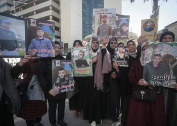 Archivo - Un grupo de madres de palestinos encarcelados en Israel protestan en la ciudad cisjordana de NablúsEuropa Press/Contacto/Nasser Ishtayeh - Archivo