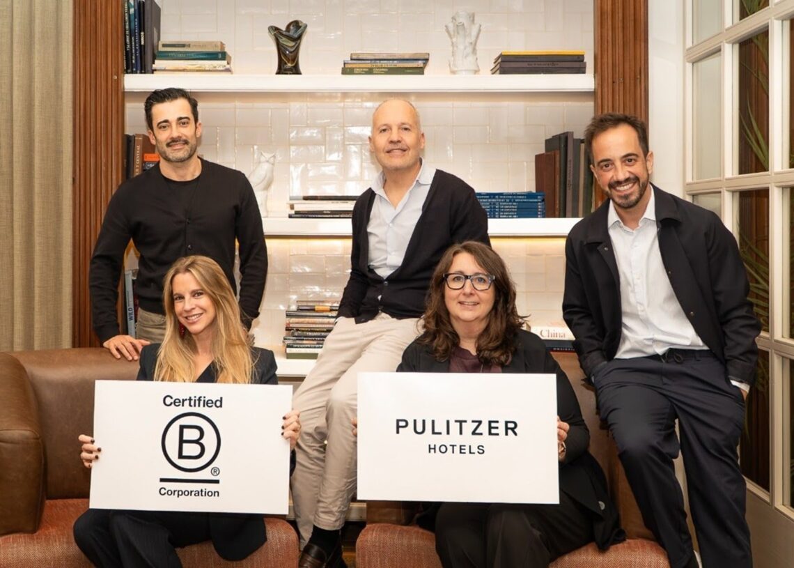 El Grupo Pulitzer Hotels se convierte en empresas B Corp y refuerza su compromiso con un turismo responsablePULITZER HOTELS
