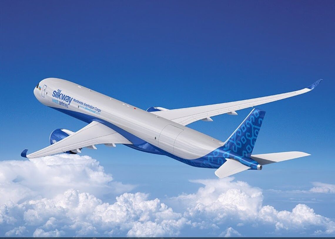 A350F de Silk Way West Airlines.AIRBUS