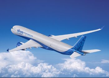 A350F de Silk Way West Airlines.AIRBUS