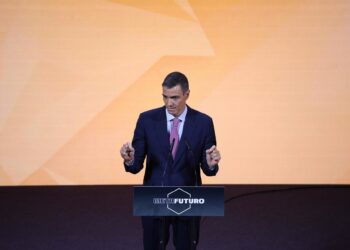 El presidente del Gobierno, Pedro Sánchez, durante el foro Metafuturo 2025, en el Ateneo de Madrid, a 19 de noviembre de 2025, en Madrid (España). El foro, organizado por Atresmedia, reúne a todo tipo de personalidades del ámbito social y político para deAlejandro Martínez Vélez - Europa Press