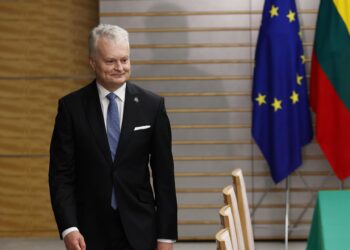 Archivo - Gitanas Nauseda, presidente de Lituania.Europa Press/Contacto/Rodrigo Reyes Marin
