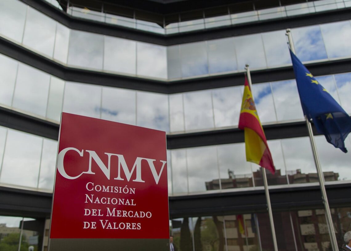 Archivo - CNMV, fachada de la Comisión Nacional del Mercado de Valores.EUROPA PRESS - Archivo