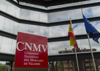 Archivo - CNMV, fachada de la Comisión Nacional del Mercado de Valores.EUROPA PRESS - Archivo