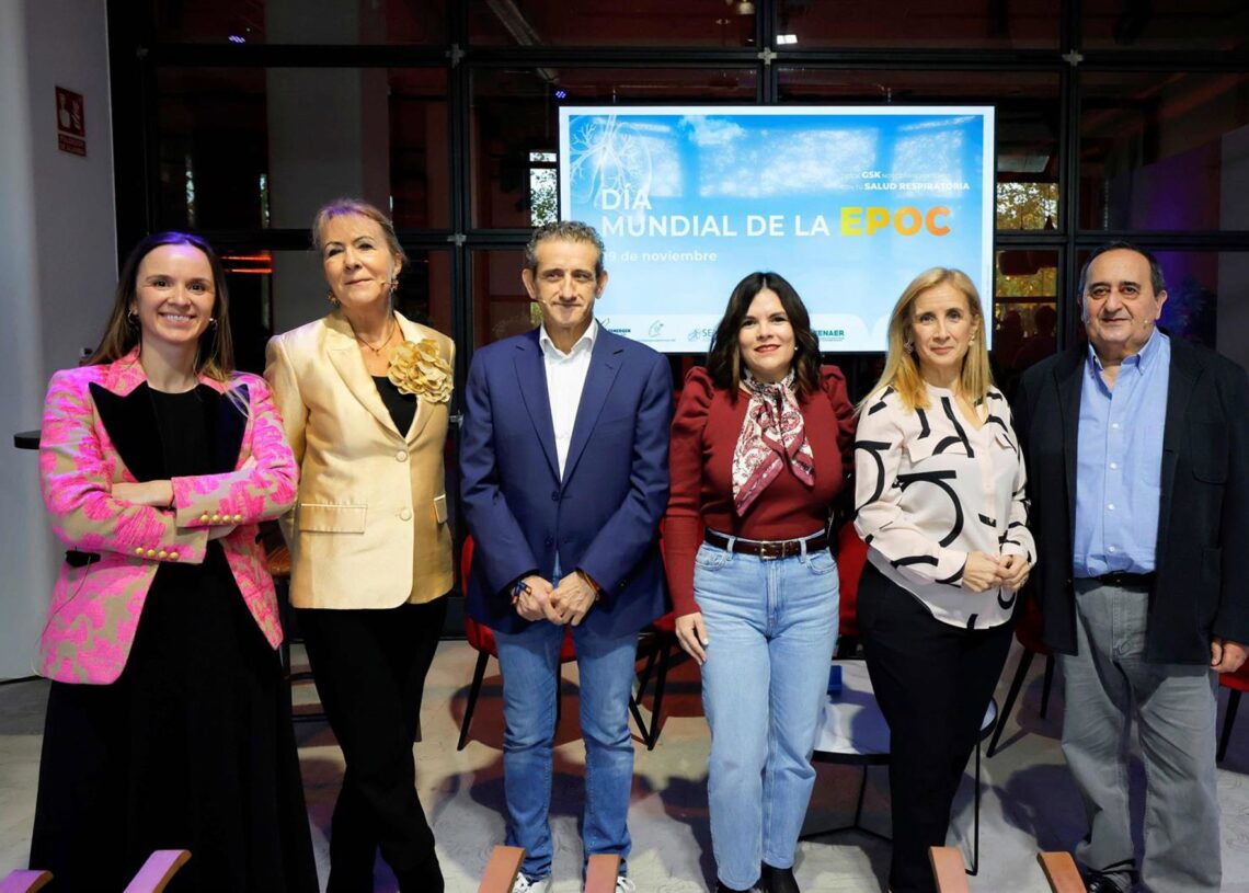 Representantes de sociedades médicas de Atención Primaria y de asociaciones de pacientes de EPOC.GSK