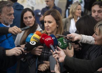 Archivo - La alcaldesa de Valencia, María José Catalá, ofrece declaraciones a los mediosJorge Gil - Europa Press - Archivo
