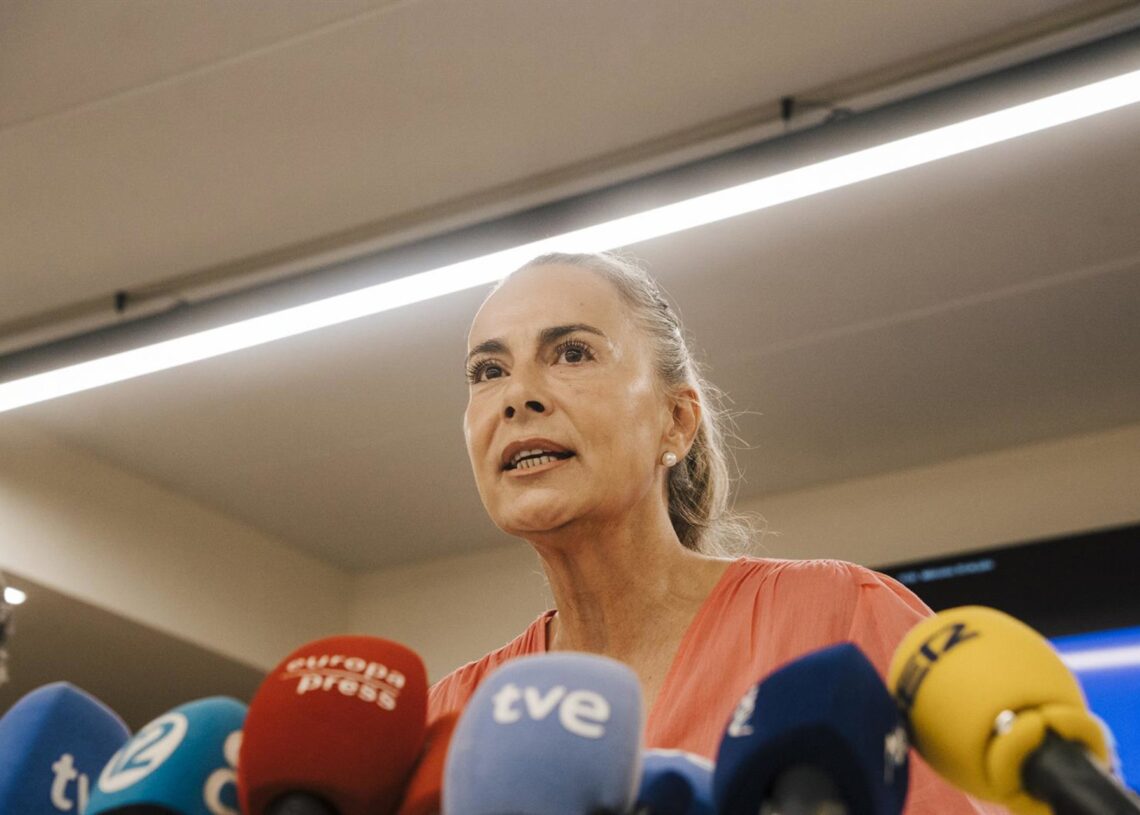 Archivo - La exalcaldesa de Alicante, Sonia Castedo, durante la presentación del equipo de Camps para el próximo Congreso Regional del PPCVRoberto Plaza - Europa Press - Archivo