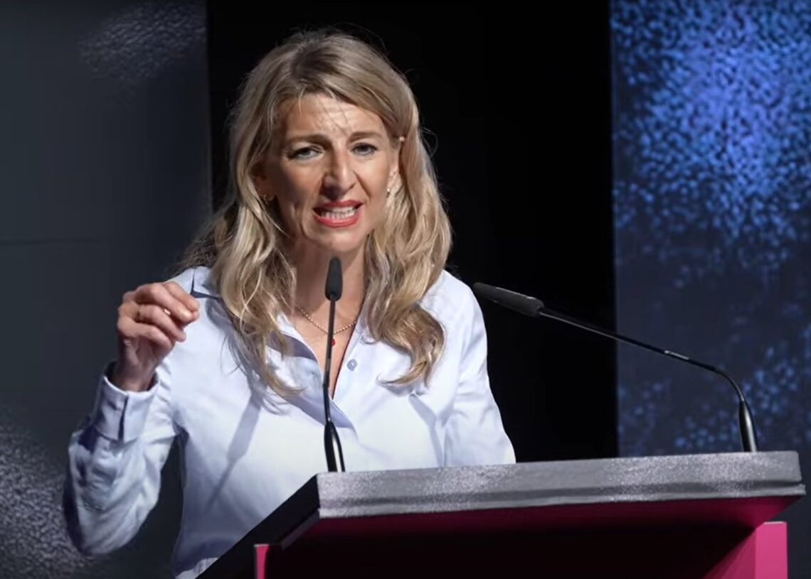 Archivo - La ministra de Trabajo, Yolanda Díaz.EUROPA PRESS - Archivo