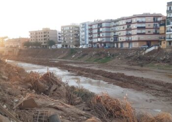 Archivo - Imagen de archivo del barranco del Poyo a su paso por Paiporta (Valencia)CONFEDERACIÓN HIDROGRÁFICA DEL JÚCAR - Archivo