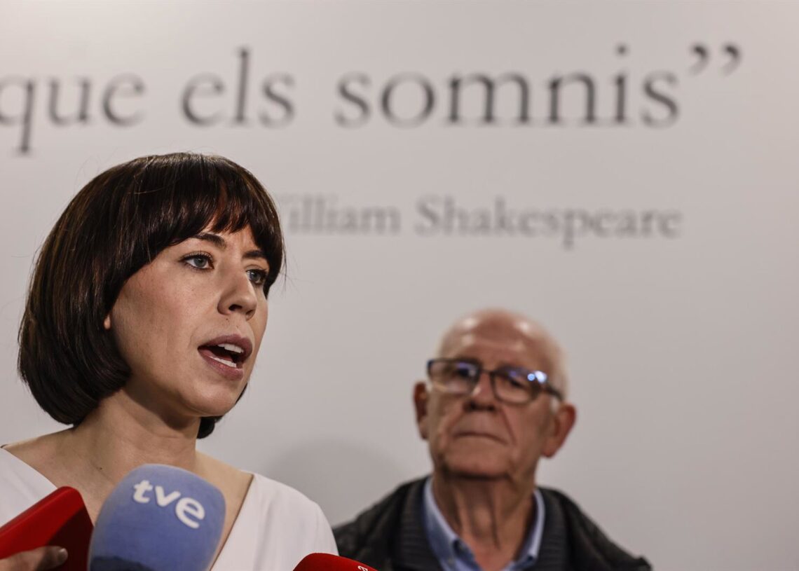 La ministra de Ciencia, Innovación y Universidades y secretaria general del PSPV-PSOE, Diana MorantROBER SOLSONA/EUROPA PRESS