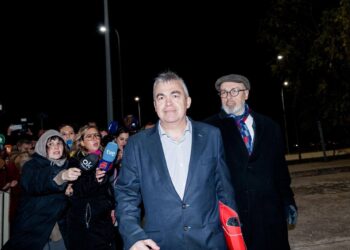 Primeras imágenes de Santos Cerdán junto a uno de sus abogados tras salir de la cárcel de Soto del Real tras casi cinco meses en prisión provisional por el 'caso Koldo'CARLOS LUJÁN - EUROPA PRESS