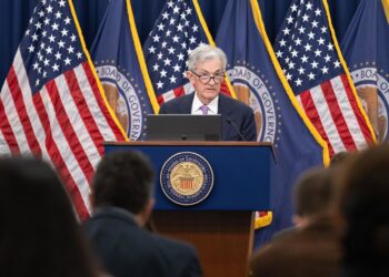 Archivo - WASHINGTON, Nov. 7, 2024  -- U.S. Federal Reserve Chair Jerome Powell attends a press conference in Washington, D.C., the United States, on Nov. 7, 2024. The U.S. Federal Reserve on Thursday slashed interest rates by 25 basis points amid coolingHu Yousong / Xinhua News / ContactoPhoto - Archivo