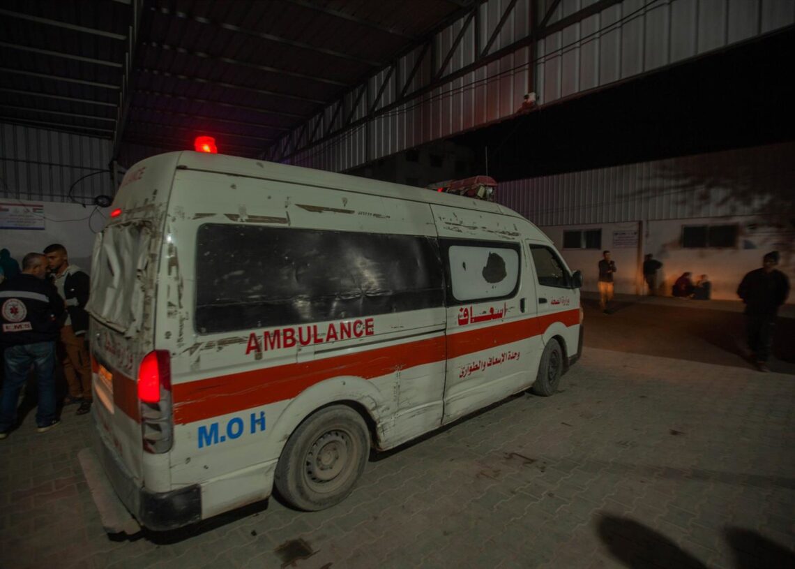 Ambulancia en GazaEuropa Press/Contacto/Hashem Zimmo, Hashem Zimmo