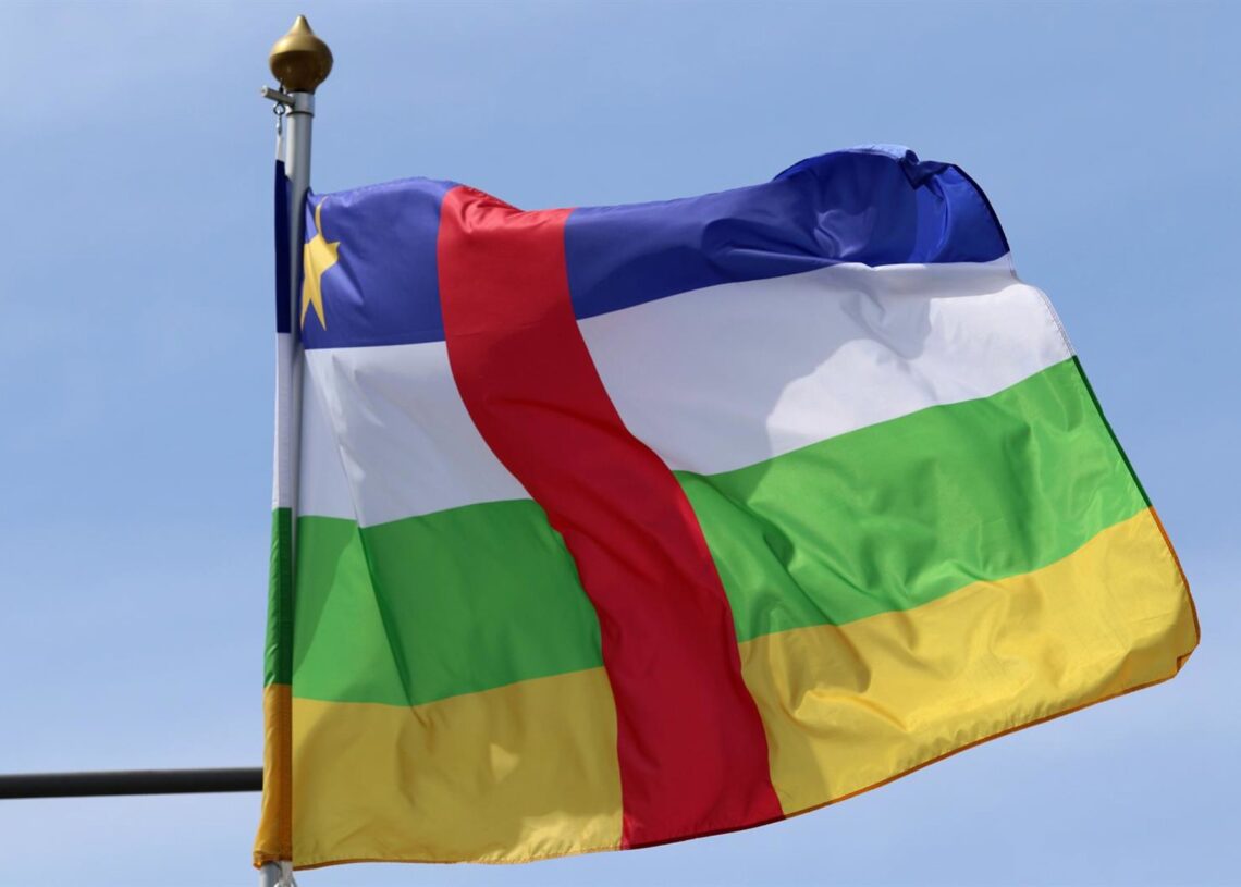 Archivo - Bandera de República CentroafricanaEuropa Press/Contacto/Maksim Konstantinov