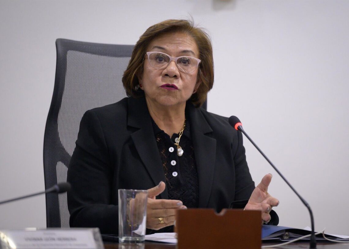 Archivo - La ministra de Exteriores de Colombia, Rosa VillavicencioCANCILLERÍA DE COLOMBIA EN X - Archivo