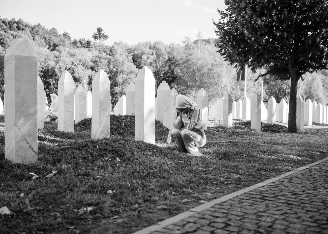 Archivo - Monumento del genocidio de Srebrenica, complejo memorial y cementerio en Potocari para honrar a las víctimas de 1995Europa Press/Contacto/Sebastiano Bacci - Archivo