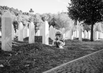 Archivo - Monumento del genocidio de Srebrenica, complejo memorial y cementerio en Potocari para honrar a las víctimas de 1995Europa Press/Contacto/Sebastiano Bacci - Archivo