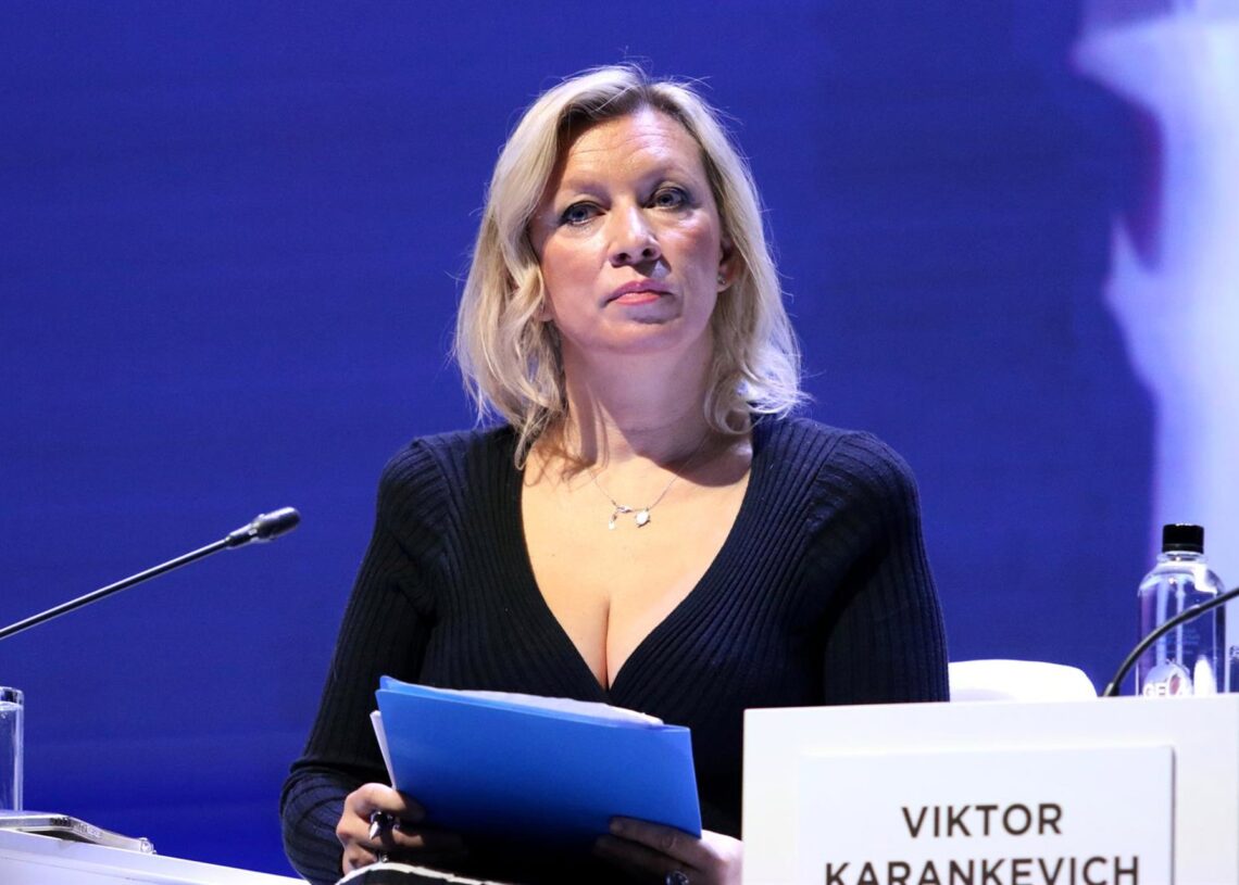 Archivo - Maria Zajarova, portavoz rusa de Exteriores.Europa Press/Contacto/Maksim Konstantinov