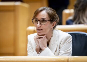 La ministra de Sanidad, Mónica García.A. Pérez Meca - Europa Press