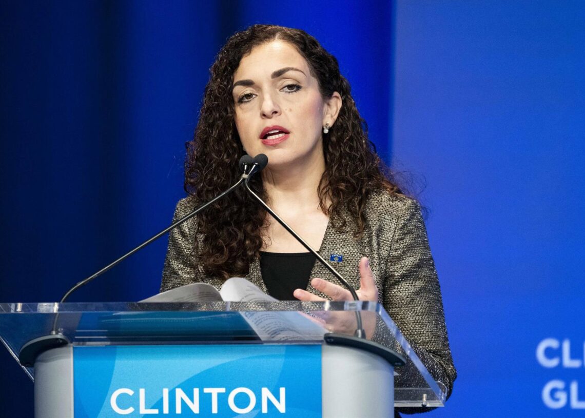 Archivo - La presidenta de Kosovo, Vjosa OsmaniEuropa Press/Contacto/Michael Brochstein - Archivo