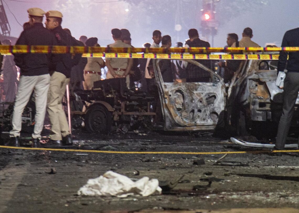 Despliegue de las fuerzas de seguridad de India tras un atentado cerca del Fuerte Rojo de la capital, Nueva Delhi (archivo)Europa Press/Contacto/Kabir Jhangiani