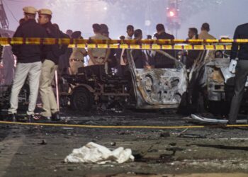 Despliegue de las fuerzas de seguridad de India tras un atentado cerca del Fuerte Rojo de la capital, Nueva Delhi (archivo)Europa Press/Contacto/Kabir Jhangiani