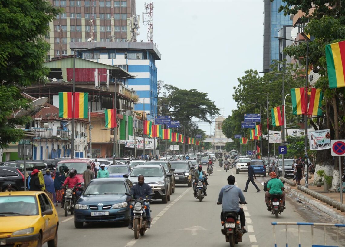 Vista general de una calle en la capital de Guinea, Conakry (archivo)Europa Press/Contacto/Zhang Jian