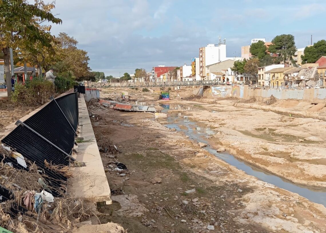 Archivo - Barranco del Poyo a su paso por PicanyaCMM - Archivo