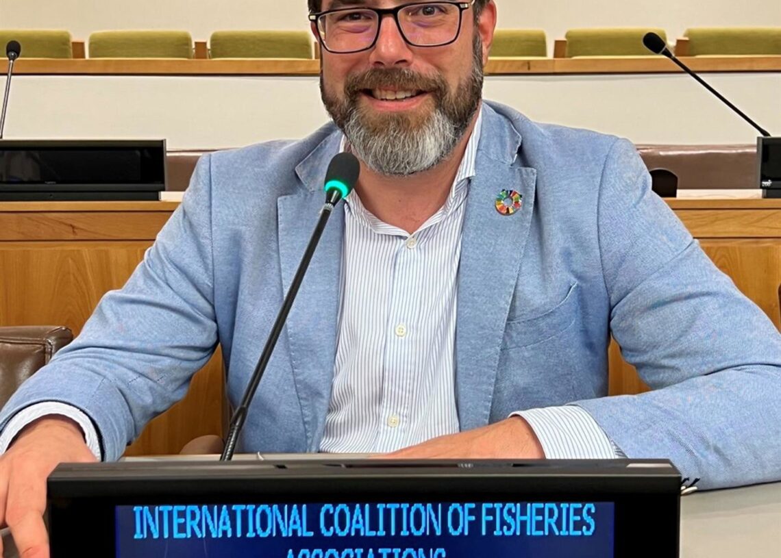 Iván López van der Veen, presidente de la Coalición Internacional de Asociaciones PesquerasCEPESCA