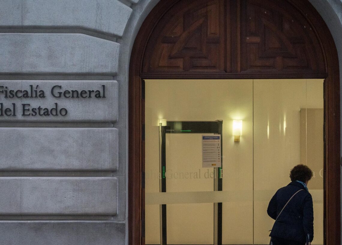 Archivo - Sede de la Fiscalía General del Estado (FGE), a 8 de junio de 2023, en Madrid (España). Diego Radamés - Europa Press - Archivo