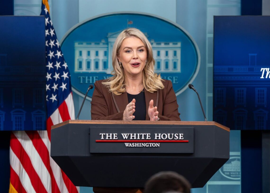 La portavoz de la Casa Blanca, Karoline LeavittEuropa Press/Contacto/Joey Sussman
